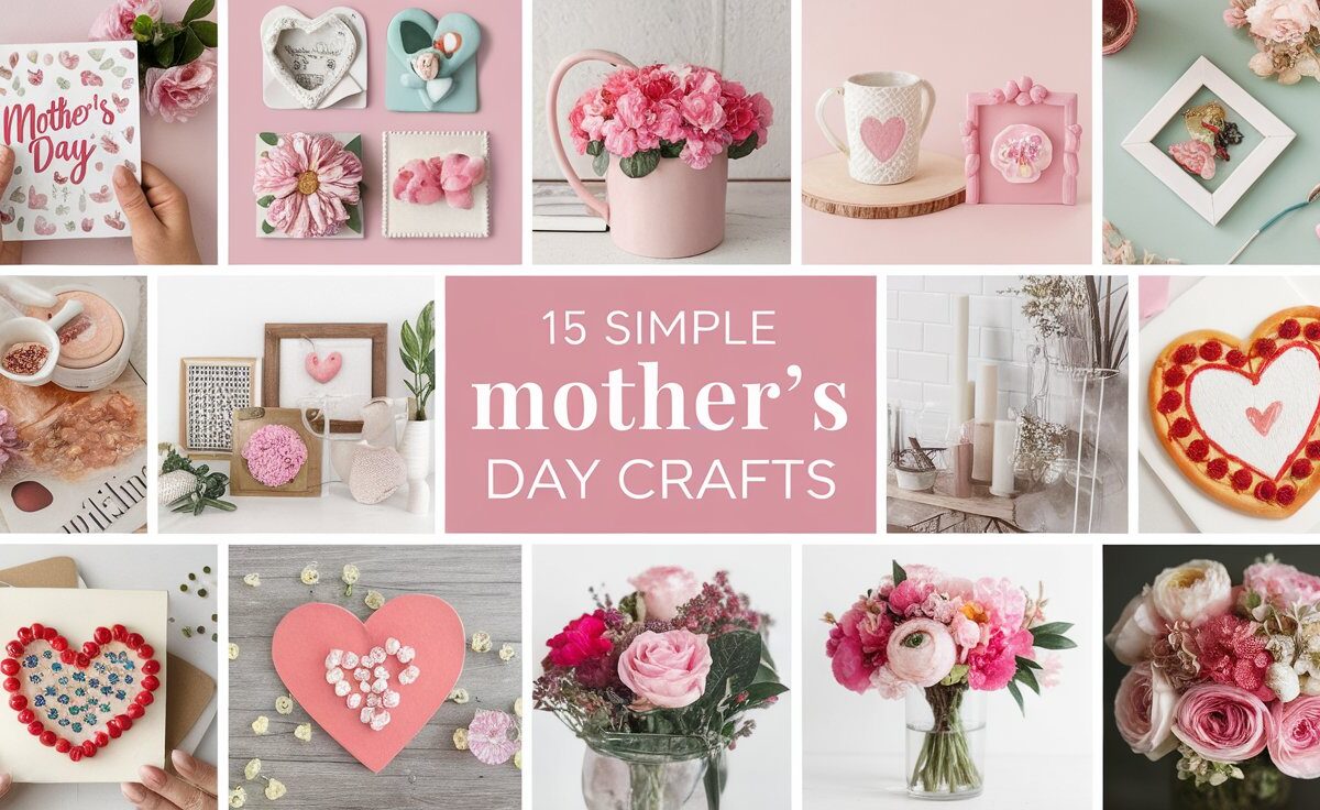 15 Simple Mother’s Day Crafts