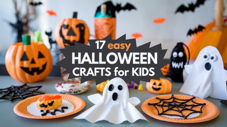 17 Easy Halloween Crafts for Kids