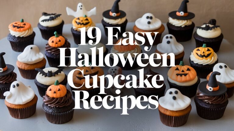 19 Easy Halloween Cupcake Recipes 2