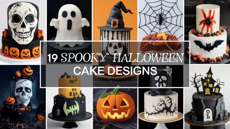 19 Spooky Halloween Cake Designs 1