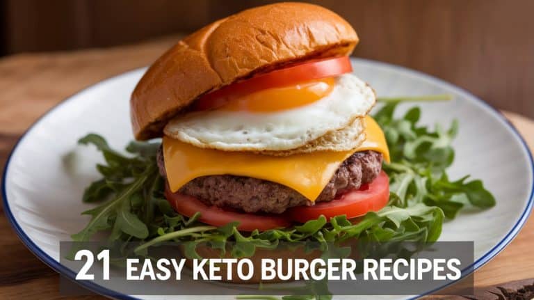 21 Easy Keto Burger Recipes