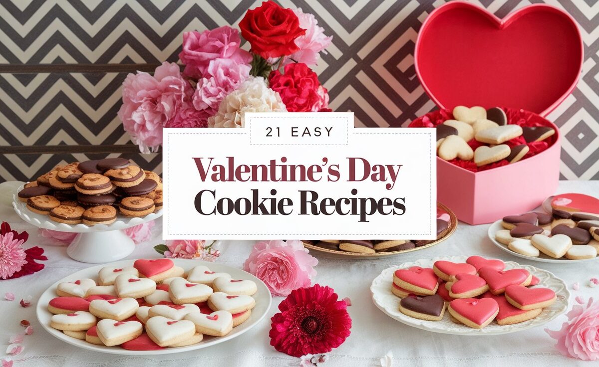 21 Easy Valentine’s Day Cookie Recipes