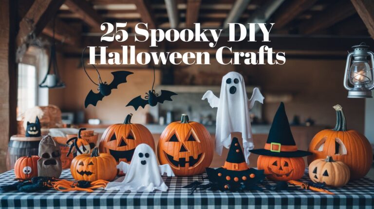 25 Spooky DIY Halloween Crafts 1