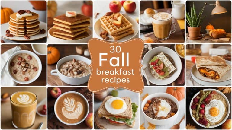 30 Delicious Fall Breakfast Recipes