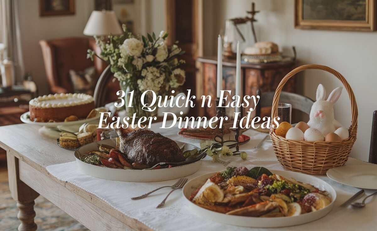 31 Quick n Easy Easter Dinner Ideas For a Delightful Celebration