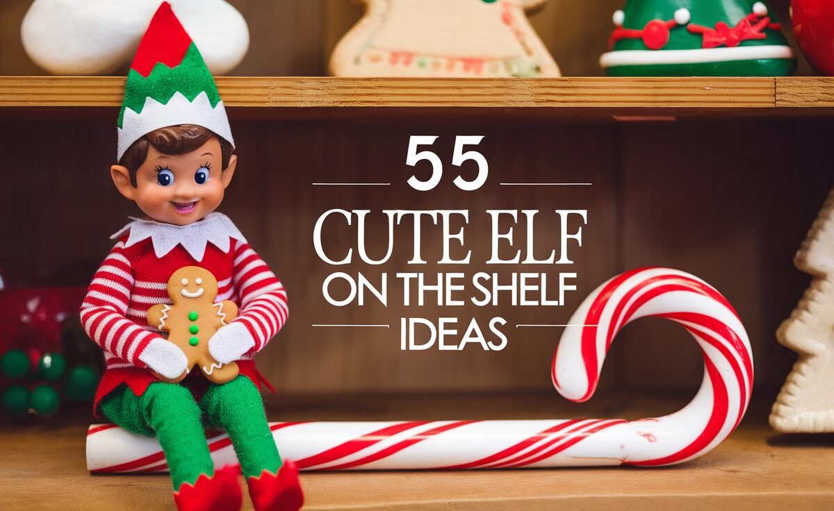 55 Cute Elf on the Shelf Ideas