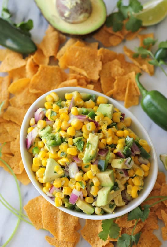 Avocado Corn Salsa