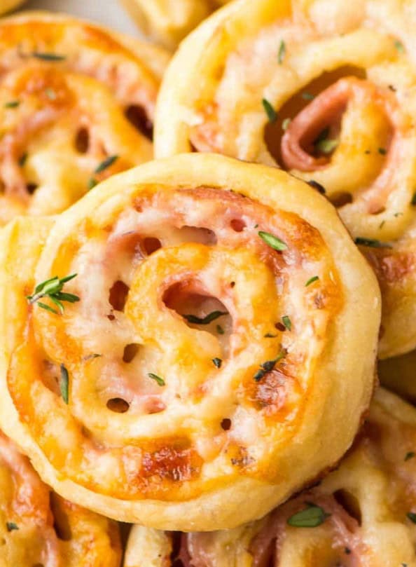 Ham and Cheese Pinwheels