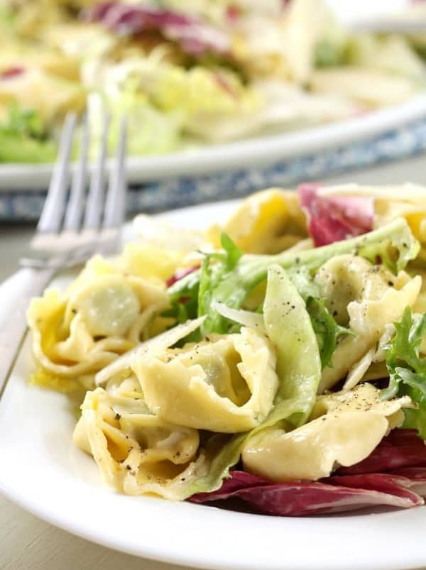 Tortellini Caesar salad