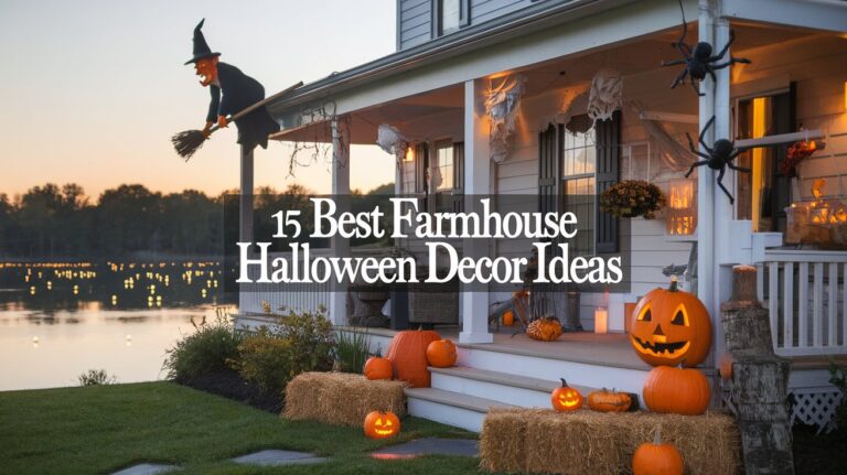 15 Best Farmhouse Halloween Decor Ideas 1