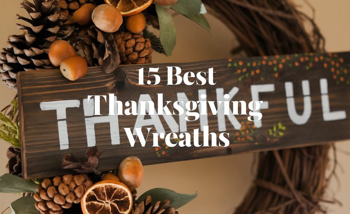 15 Best Thanksgiving Wreaths