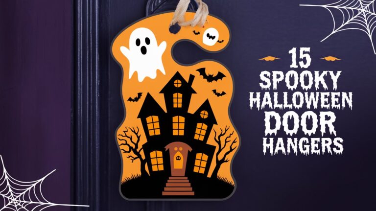 15 Spooky Halloween Door Hangers