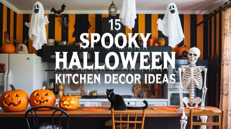 15 Spooky Halloween Kitchen Decor Ideas