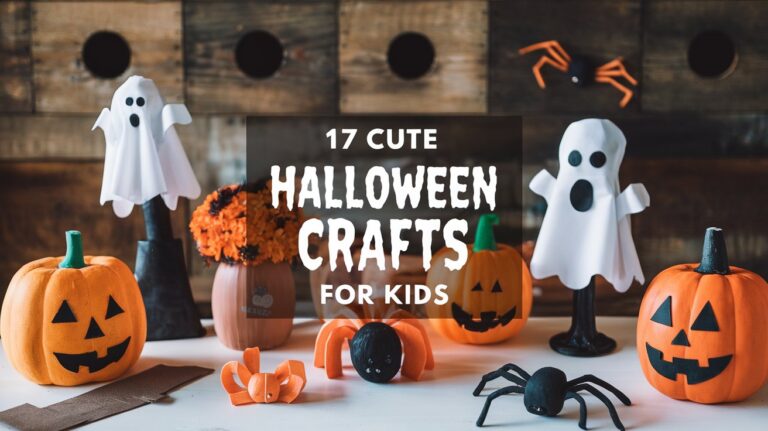 17 Cute Halloween Crafts For Kids