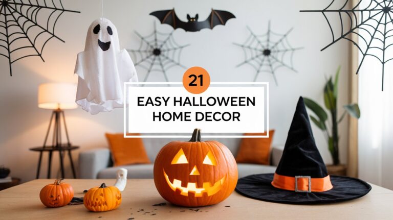 21 Easy Halloween Home Decor