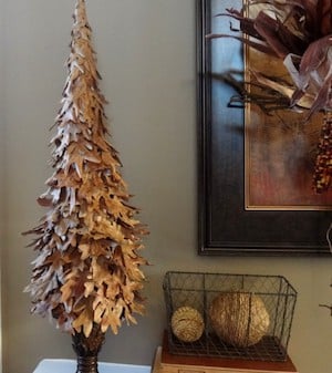 DIY Fall Leaf Tree