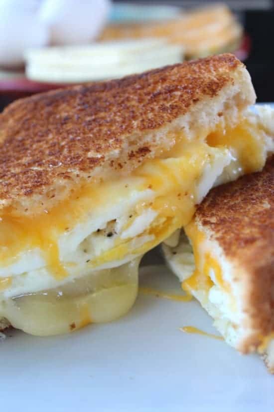 Fried Egg Grilled Cheese