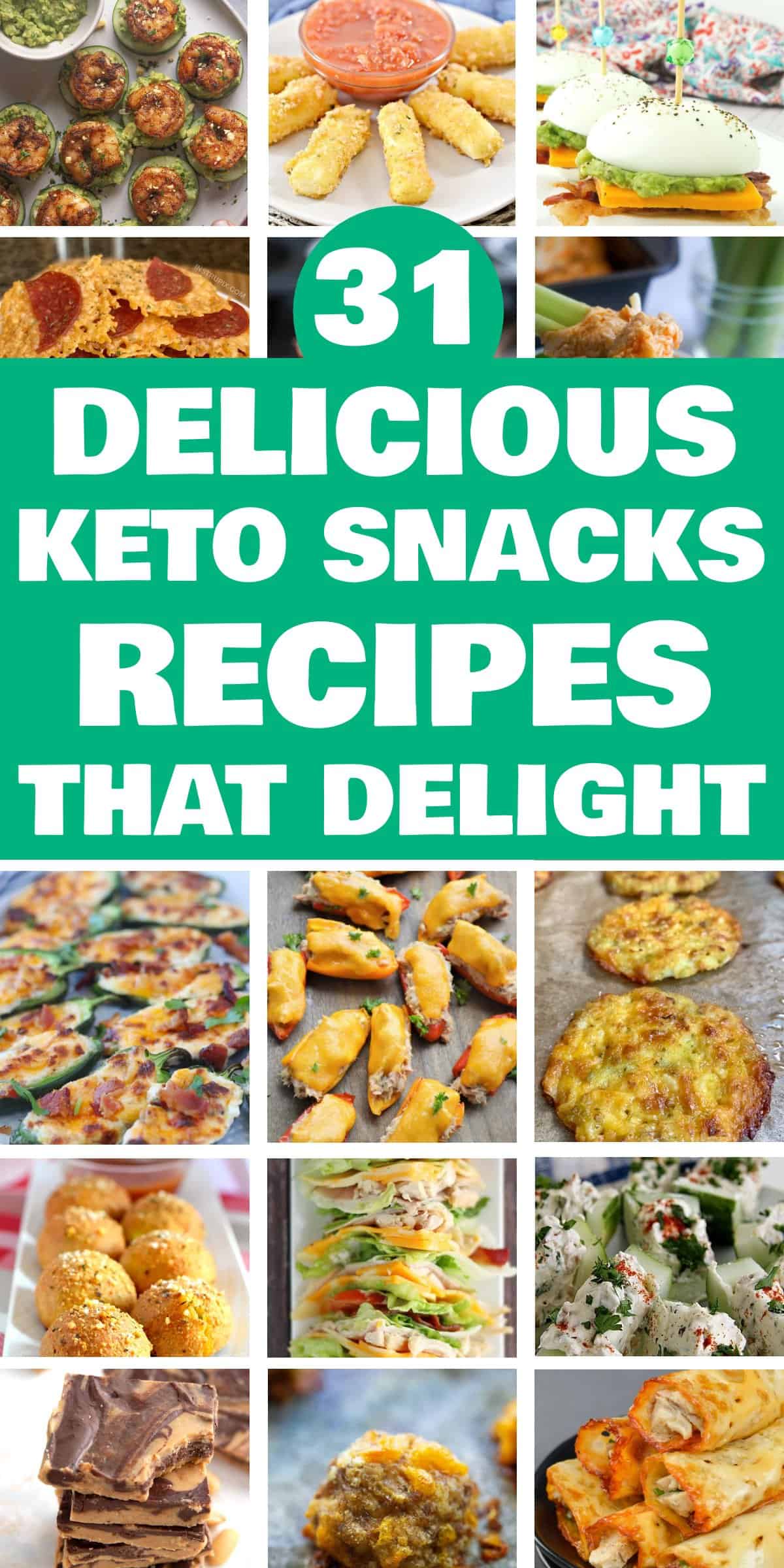 31 Easy Keto Snacks