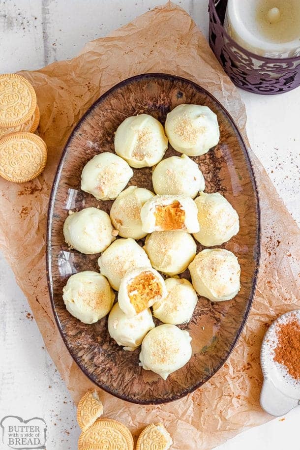 Pumpkin Pie OREO Balls 25