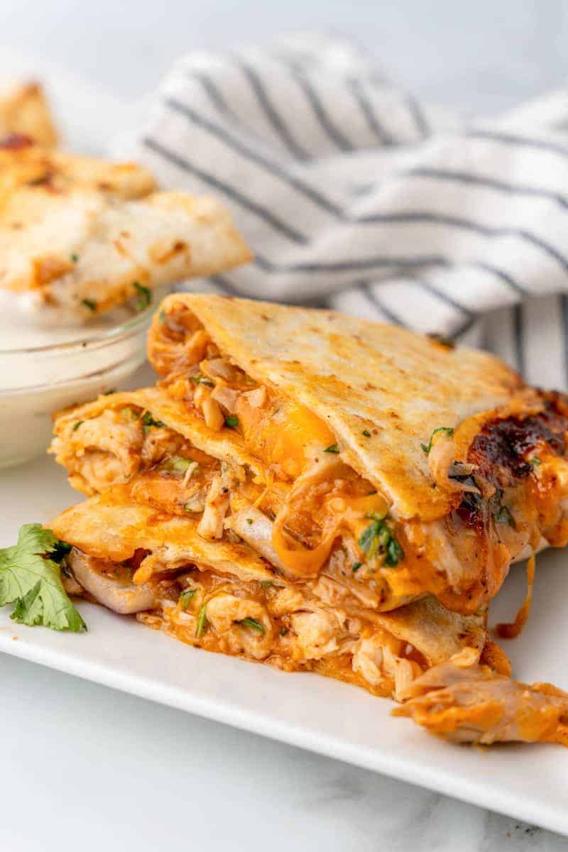 bbq chicken quesadilla 04