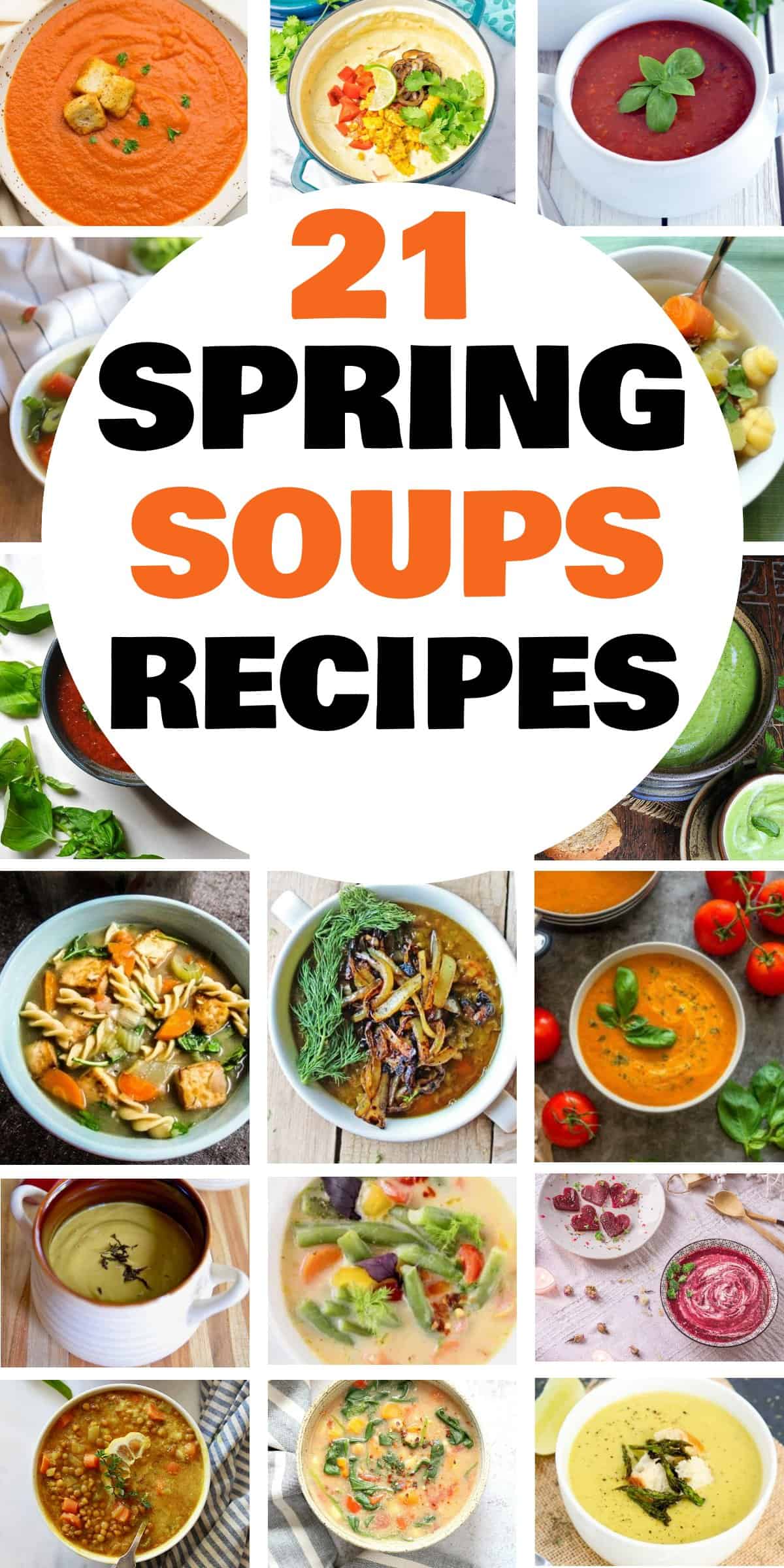 21 Best Light Spring Soups