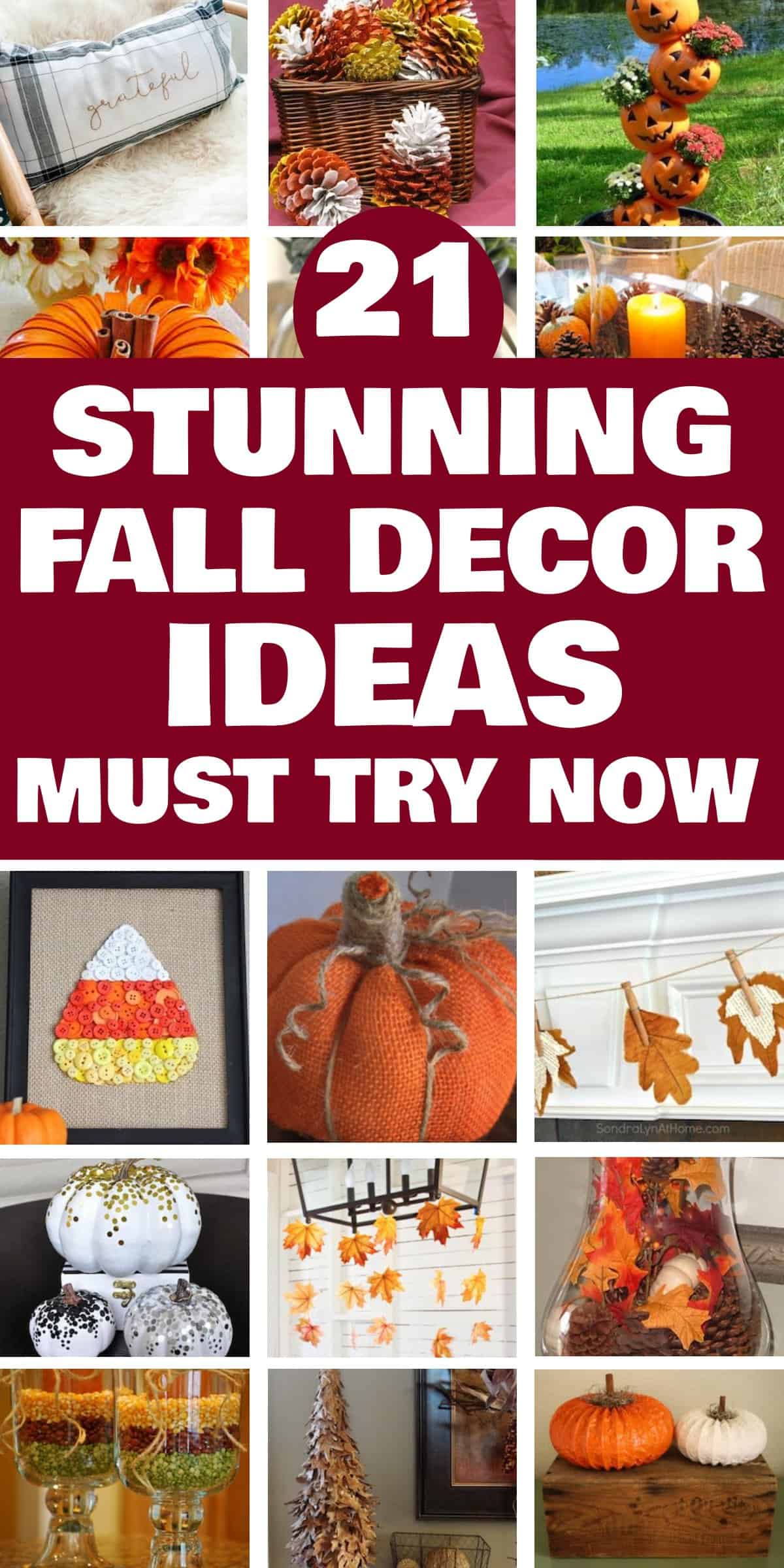 21 Stunning Fall Decor Ideas