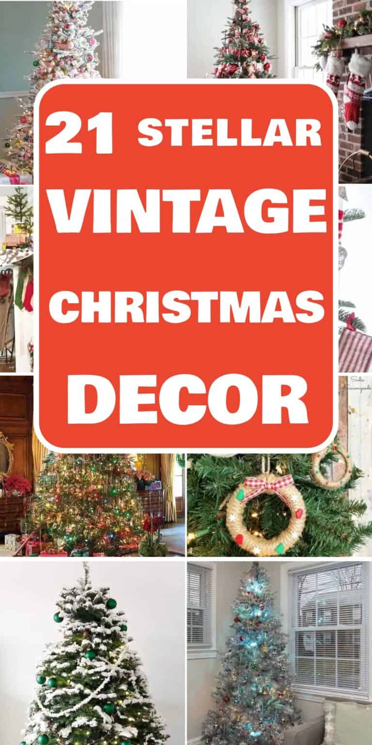 21 Vintage Christmas Decorations 1