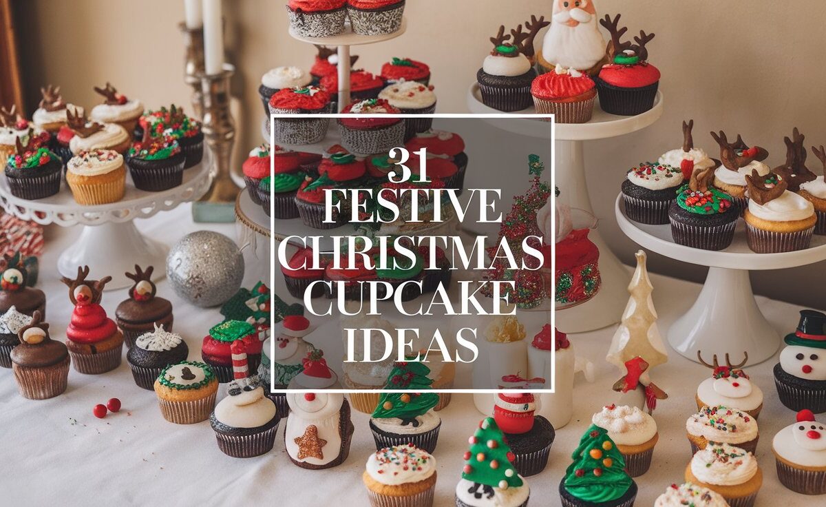 31 Festive Christmas Cupcake Ideas