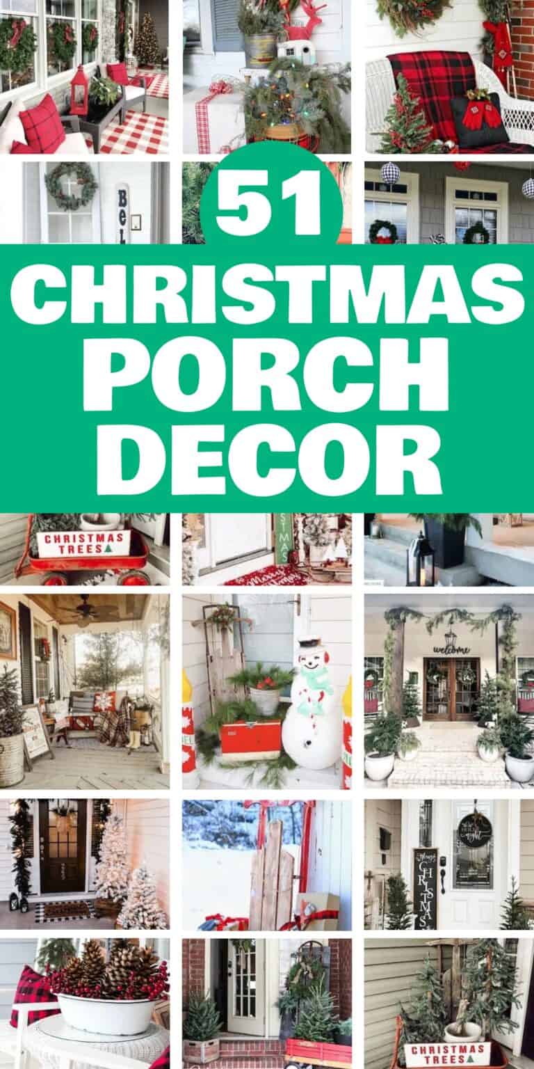 51 Best Christmas Porch Decorations