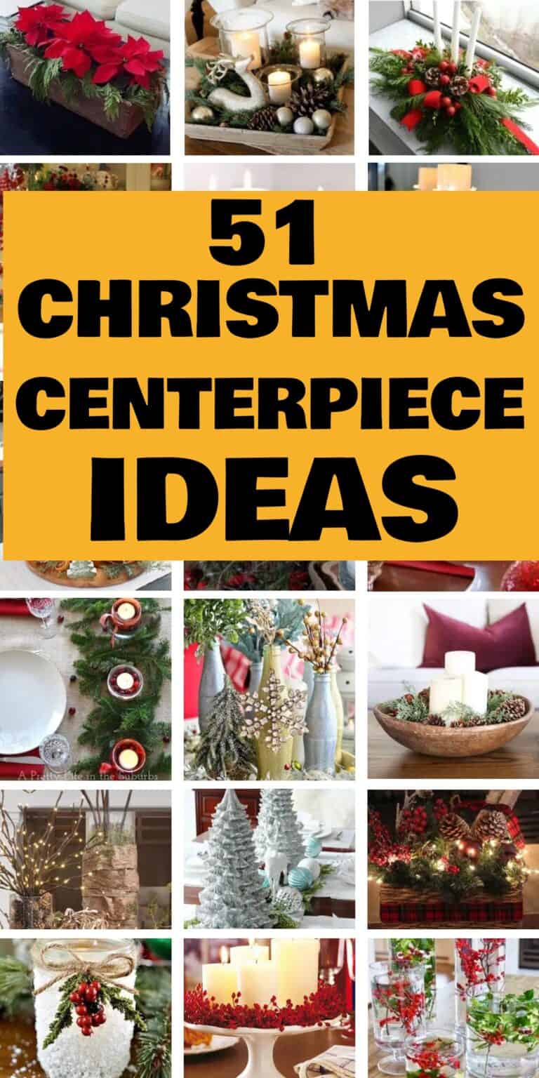 51 Best DIY Christmas Centerpiece Ideas