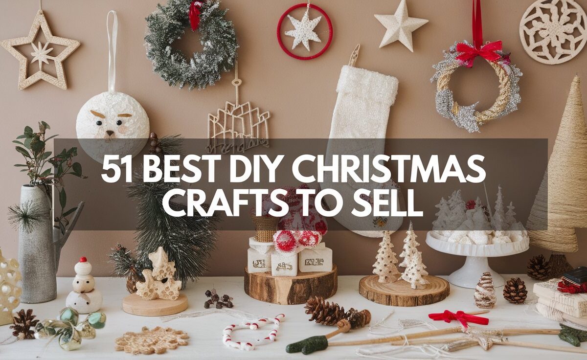 51 Best DIY Christmas Crafts to Sell for a Profitable Holiday Season