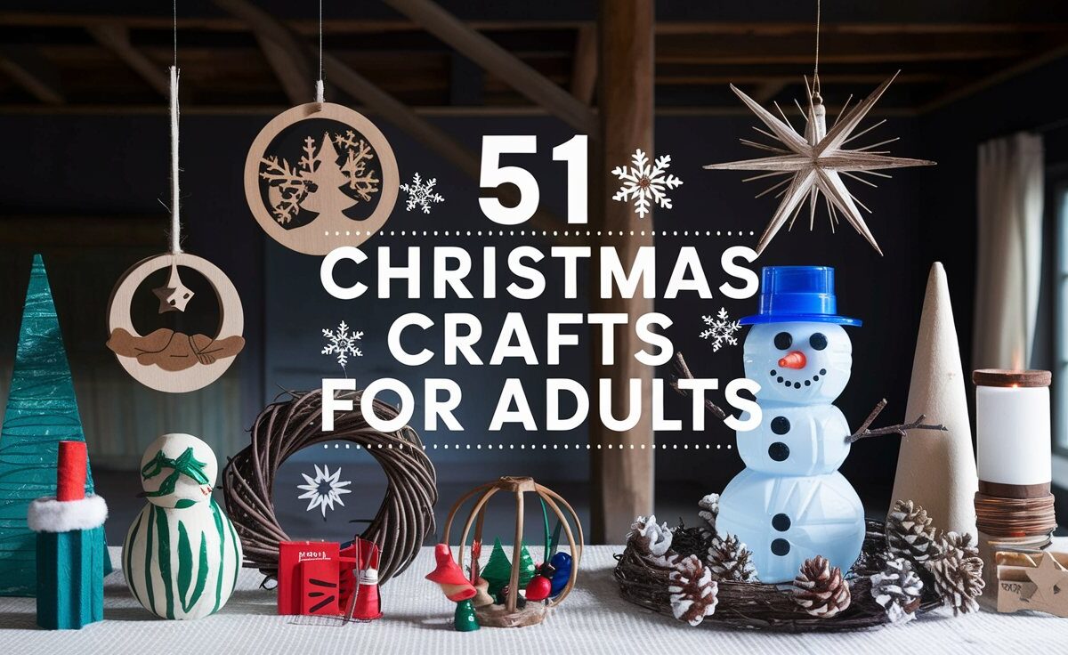 51 Christmas Crafts for Adults