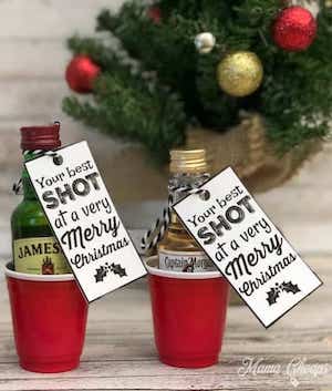 shot glass christmas gift