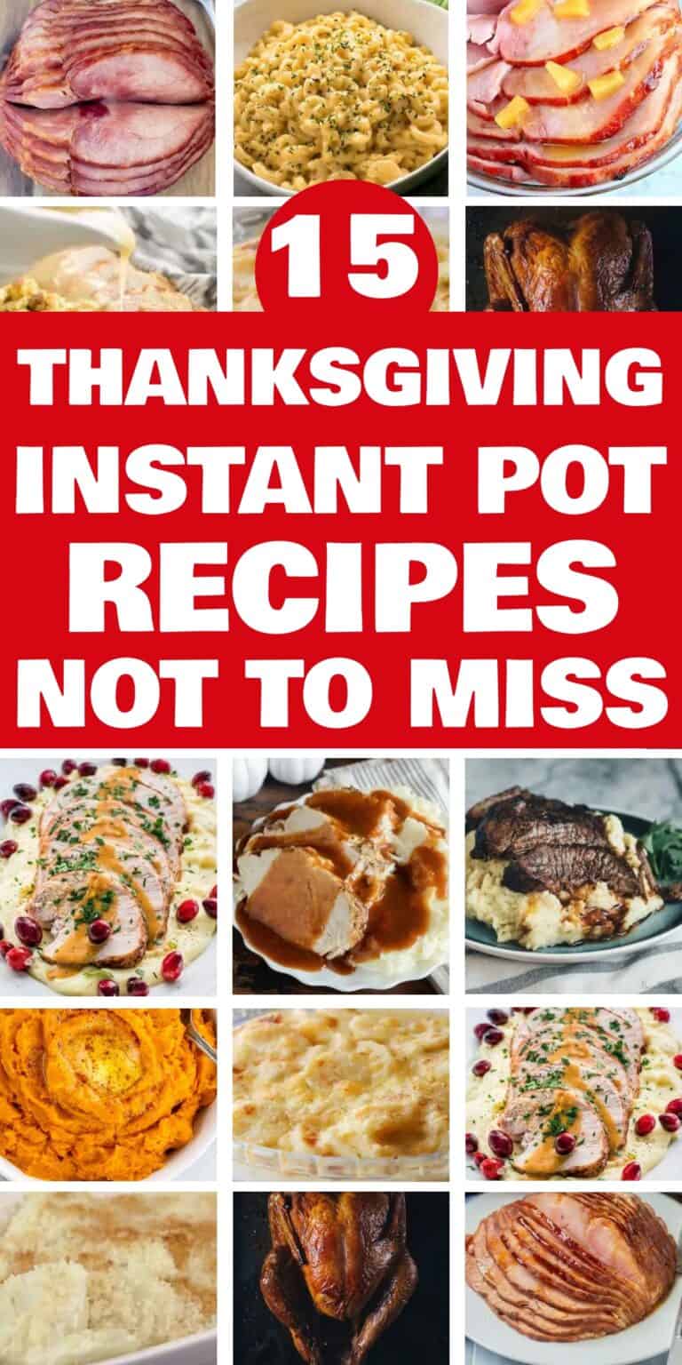 15 Best Thanksgiving Instant Pot Recipes