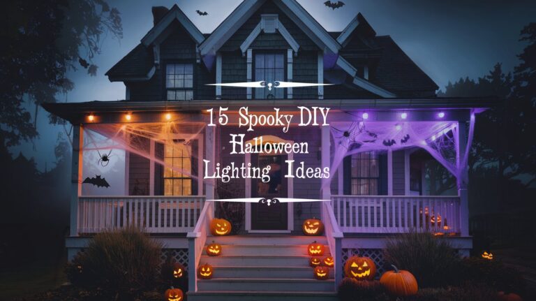 15 Spooky DIY Halloween Lighting Ideas 1