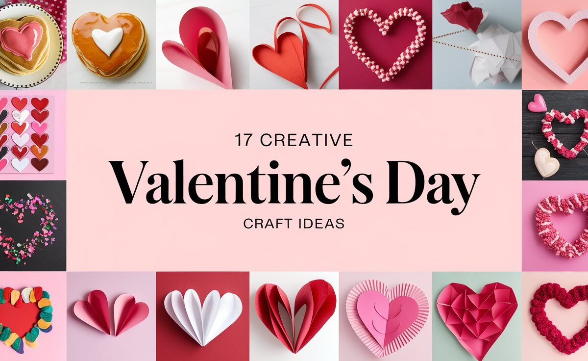 17 Creative Valentine’s Day Craft Ideas