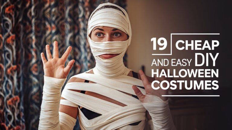 19 Cheap and Easy DIY Halloween Costumes