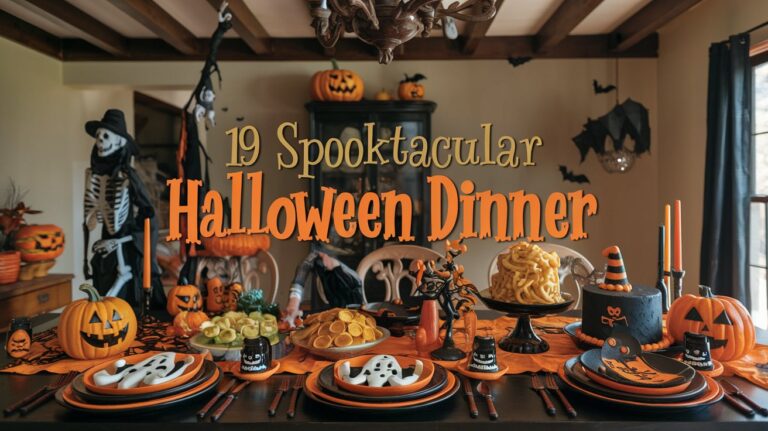 19 Spooktacular Halloween Dinner Ideas 1