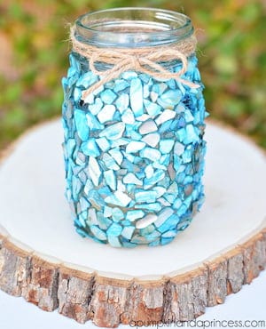 1 Beach Inspired Mason Jar Decor