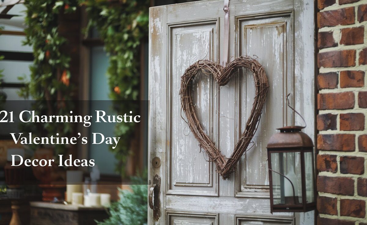 21 Charming Rustic Valentine’s Day Décor Ideas