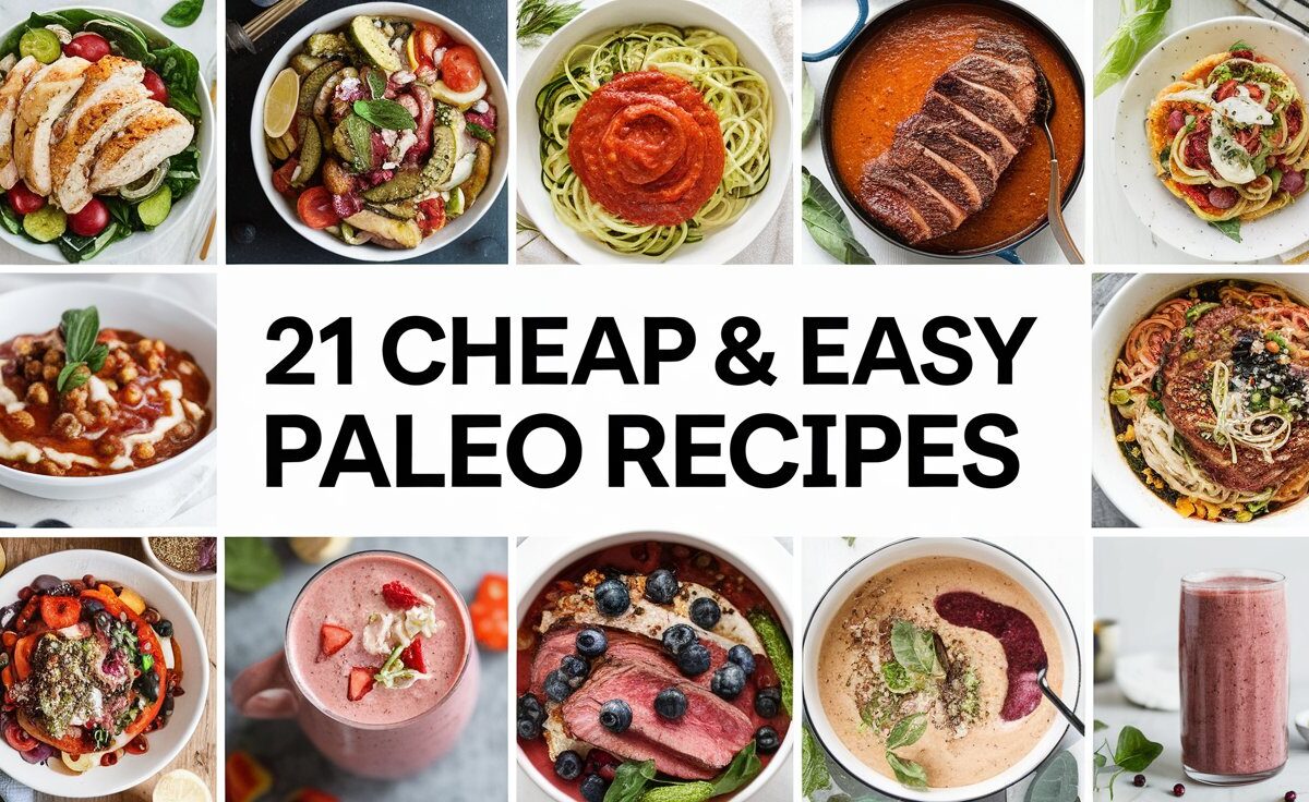 21 Cheap & Easy Paleo Recipes