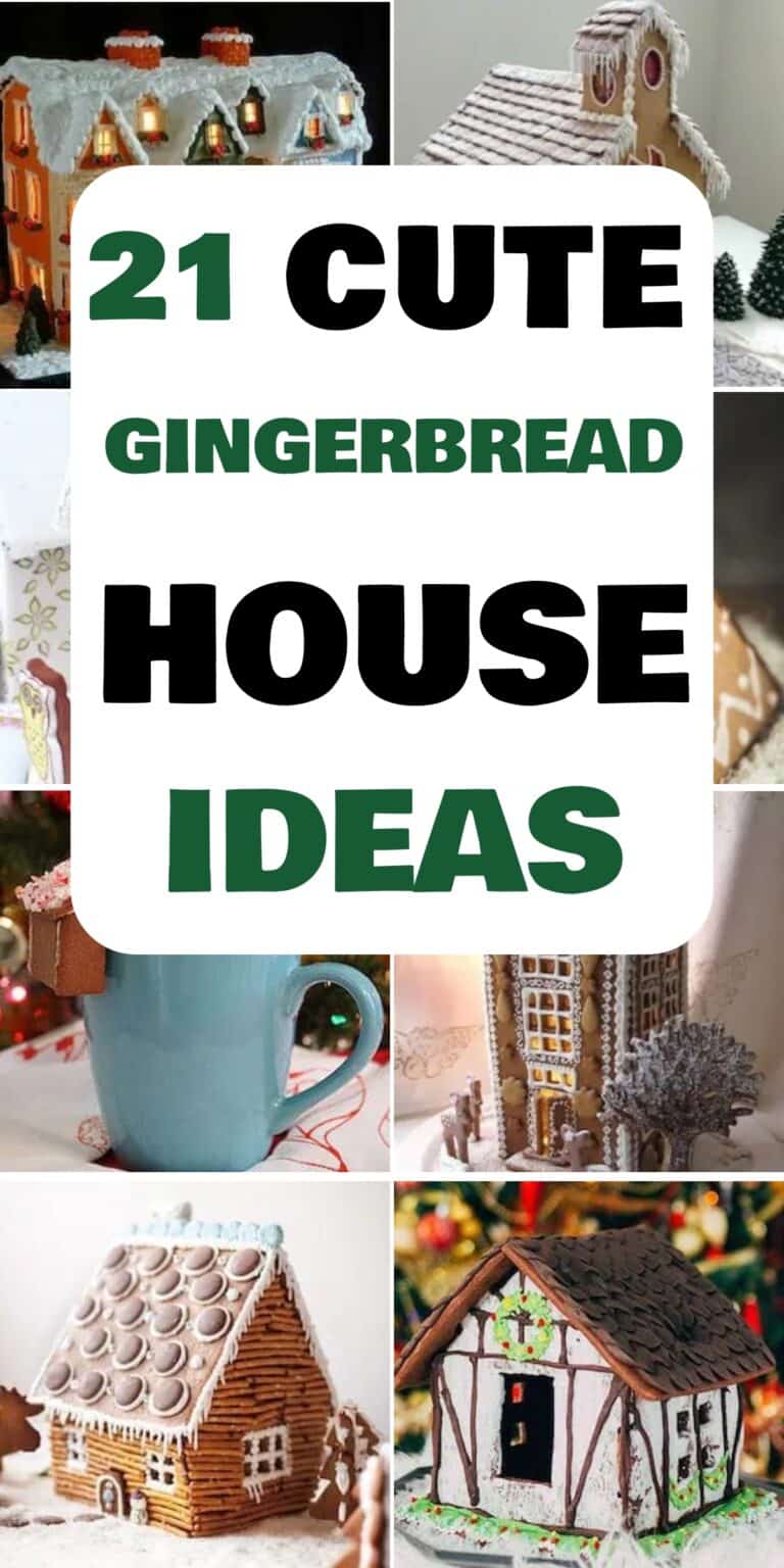 21 Cute Gingerbread House Ideas