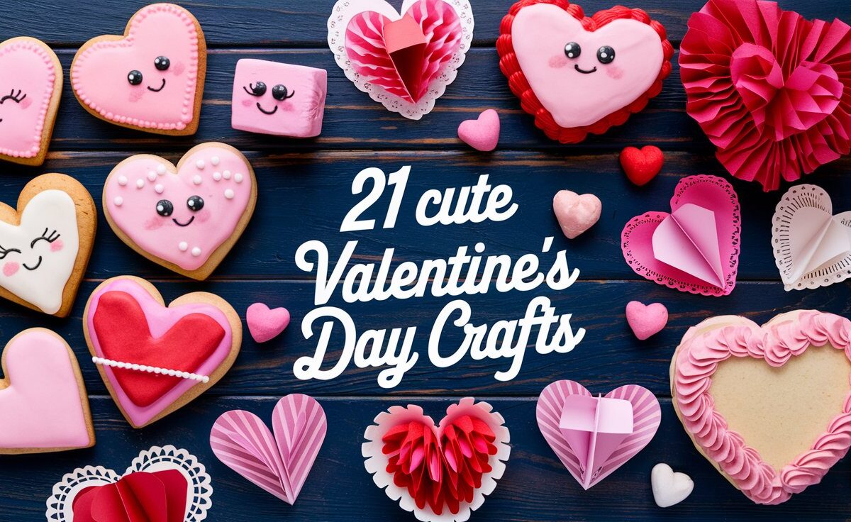 21 Cute Valentine’s Day Crafts