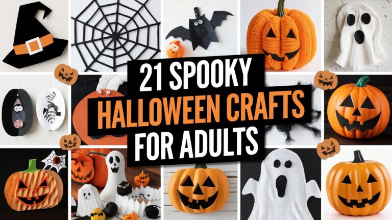 21 Spooky Halloween Crafts for Adults 1