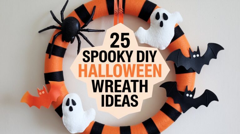 25 Spooky DIY Halloween Wreath Ideas 1