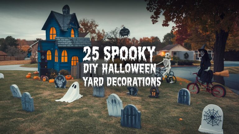 25 Spooky DIY Halloween Yard Decorations 1