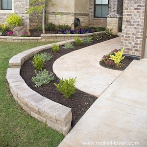 Front Yard Landscaping idea for walkway