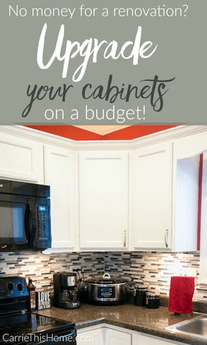 If a big kitchen renovation is not in your budget try a cabinet upgrade instead This is packed with super helpful tips and tricks