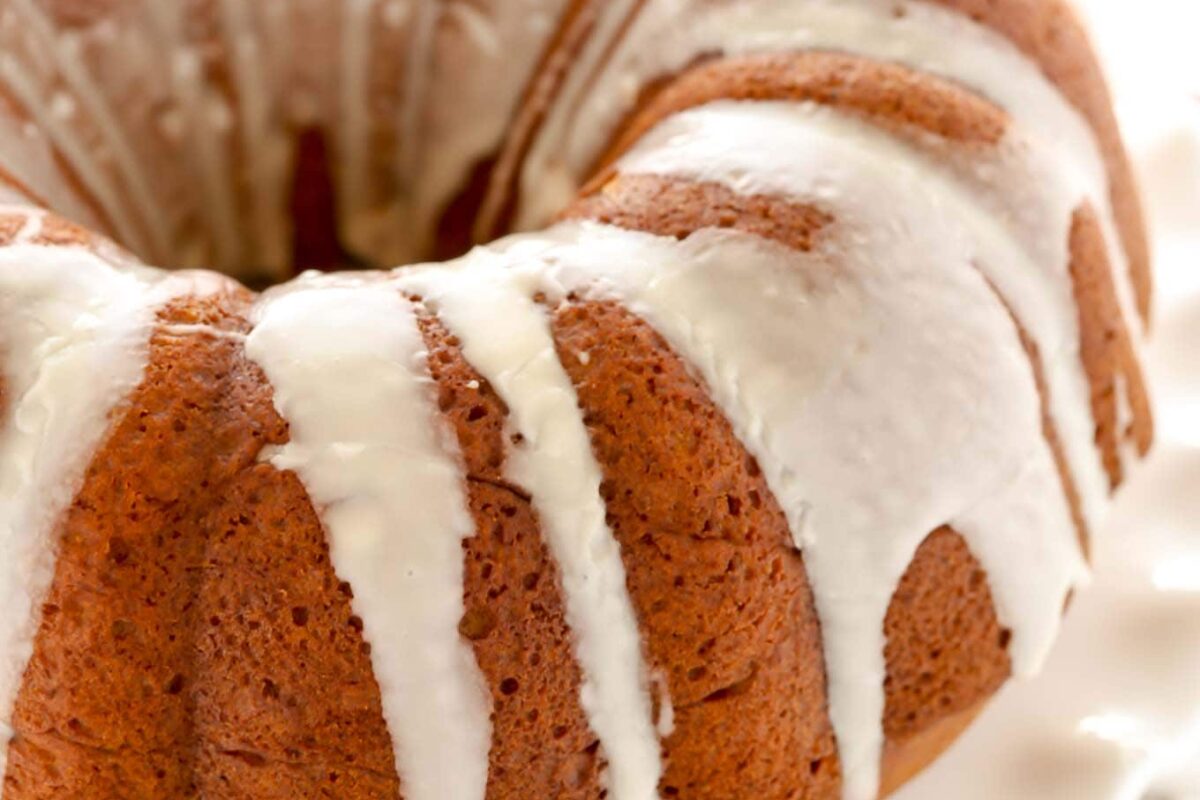 Pumpkin Cream Cheese Bundt Cake